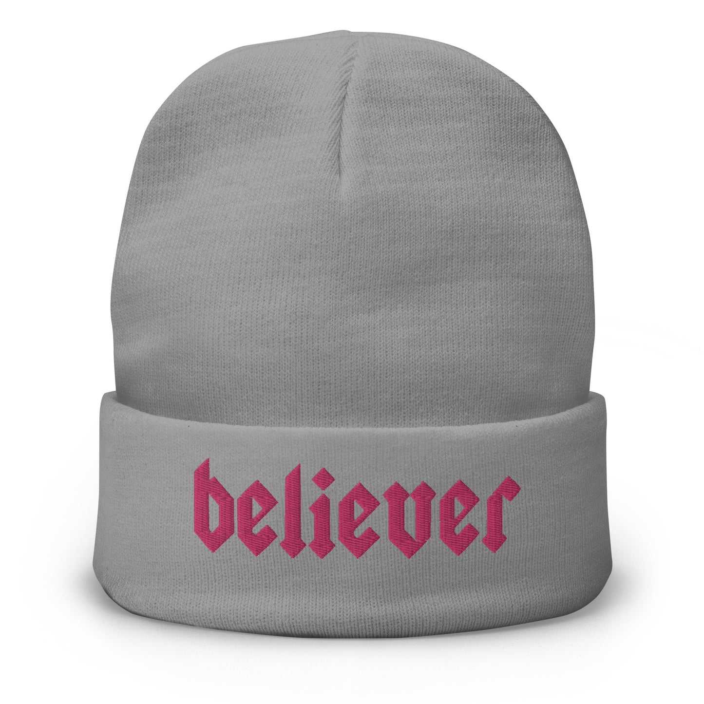 Believer Embroidered Beanie