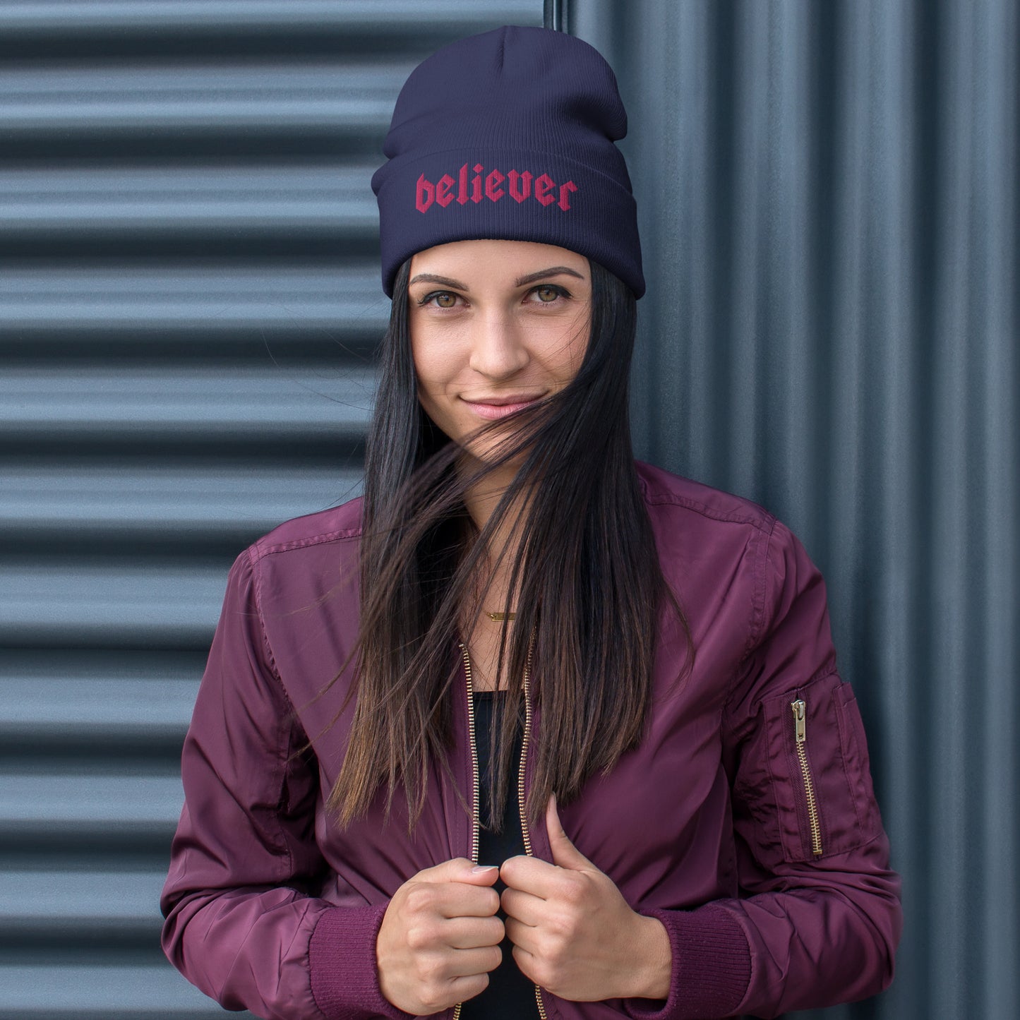 Believer Embroidered Beanie