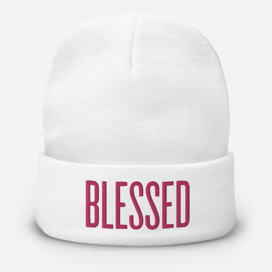 Blessed Embroidered Beanie