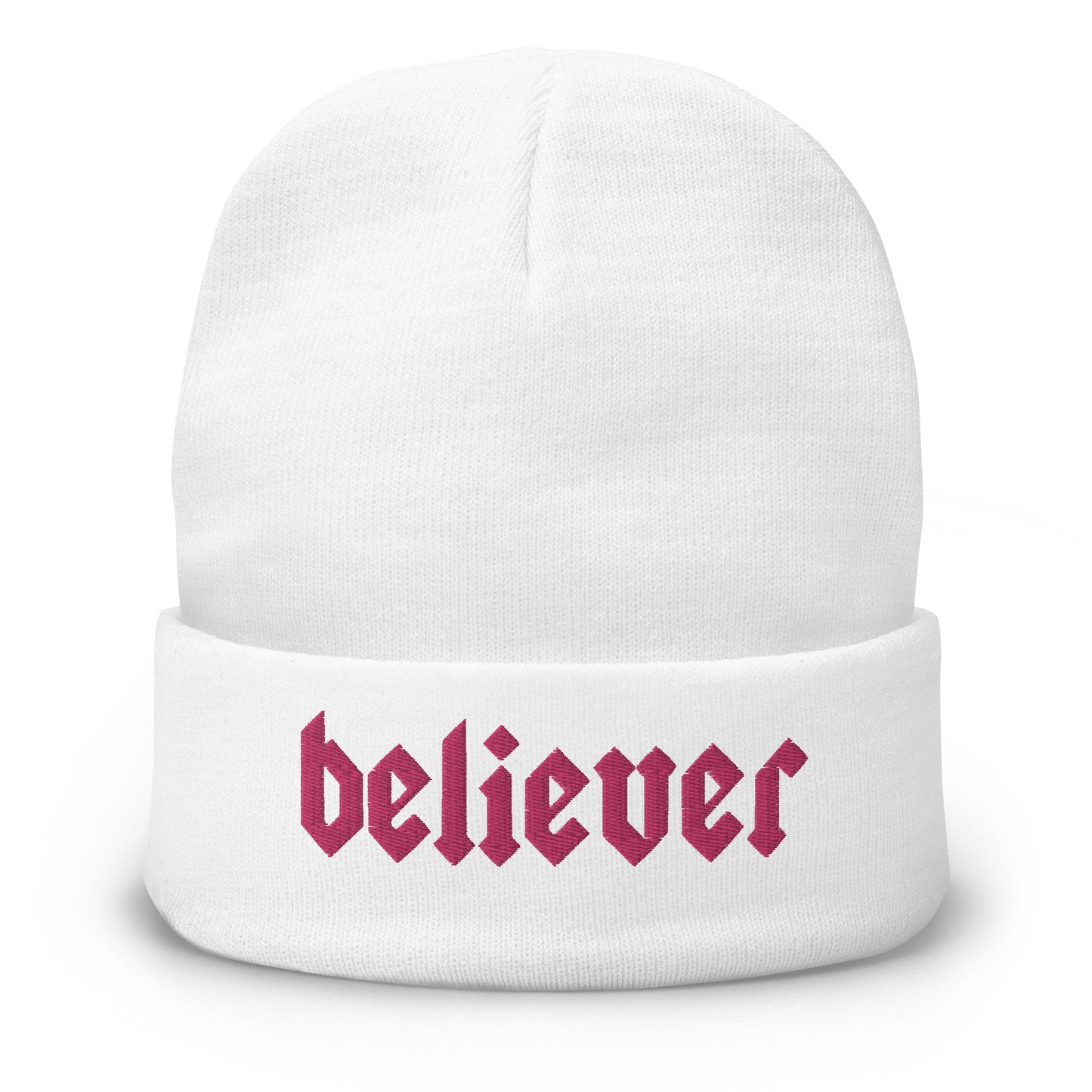 Believer Embroidered Beanie