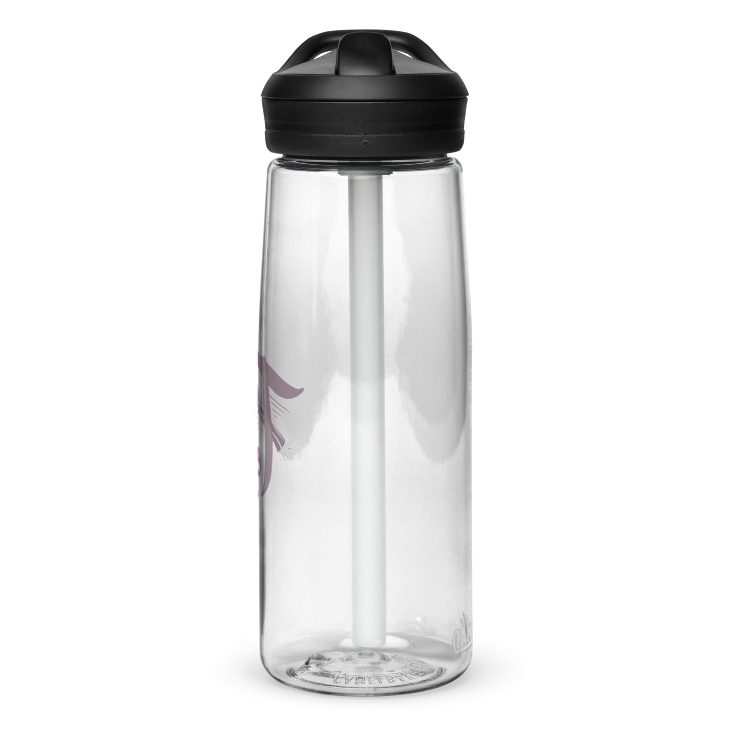 Faith over fear sports water bottle