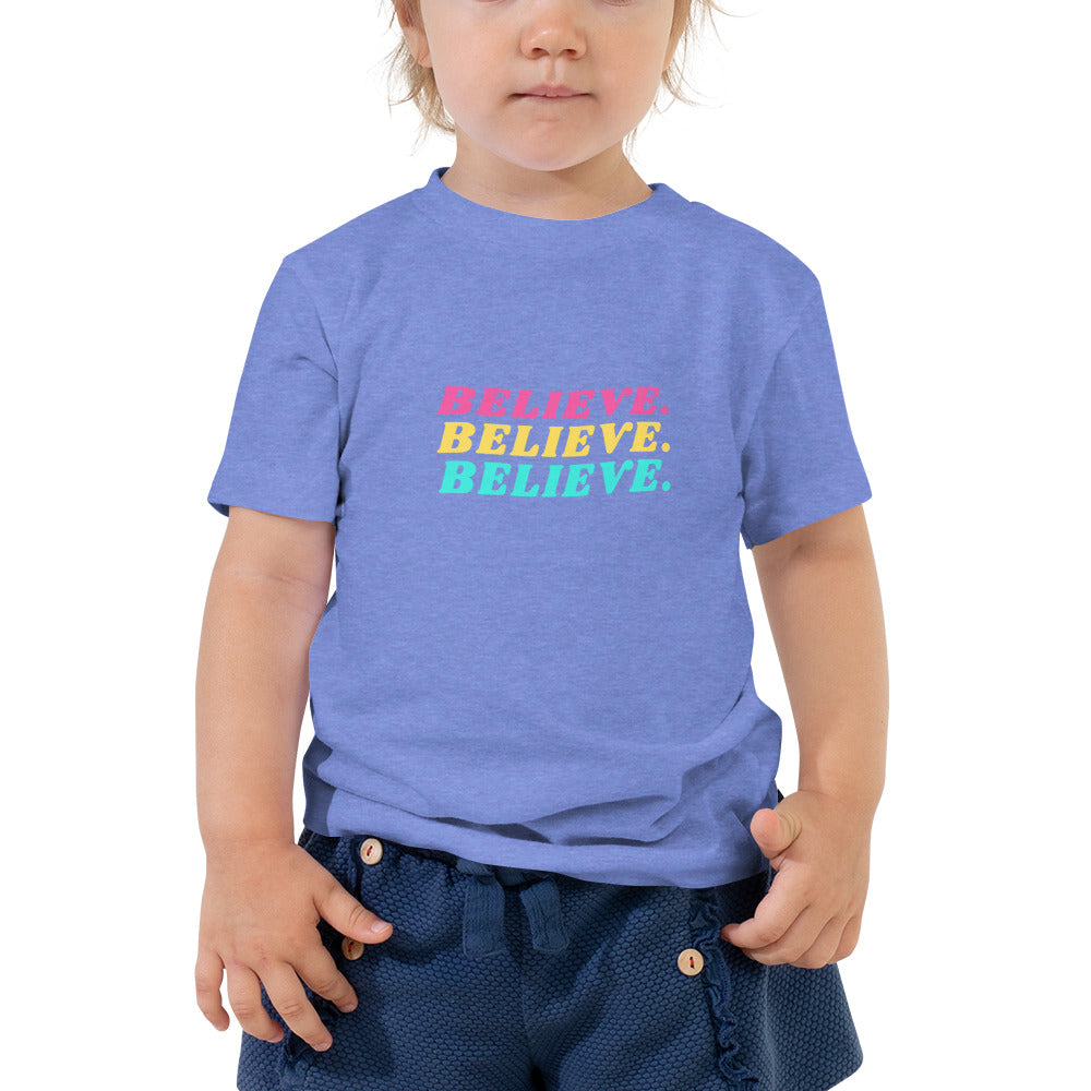 Believe Toddler Short Sleeve Tee