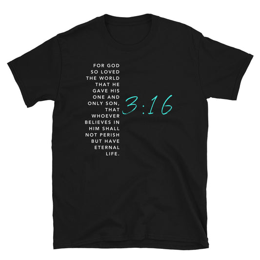 John 3:16 Short-Sleeve Unisex T-Shirt