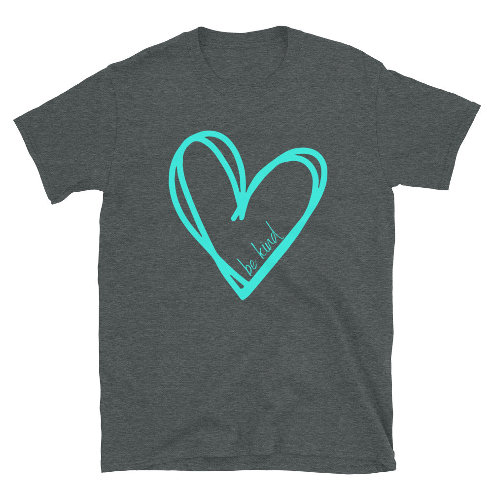 Mint Heart Short-Sleeve Unisex T-Shirt