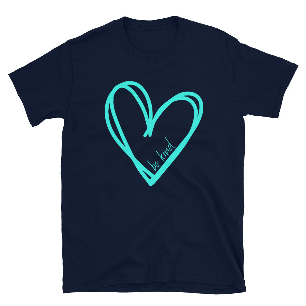 Mint Heart Short-Sleeve Unisex T-Shirt