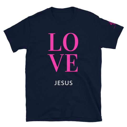 Love Jesus Short-Sleeve Unisex T-Shirt