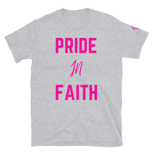 Pride in Faith Short-Sleeve Unisex T-Shirt