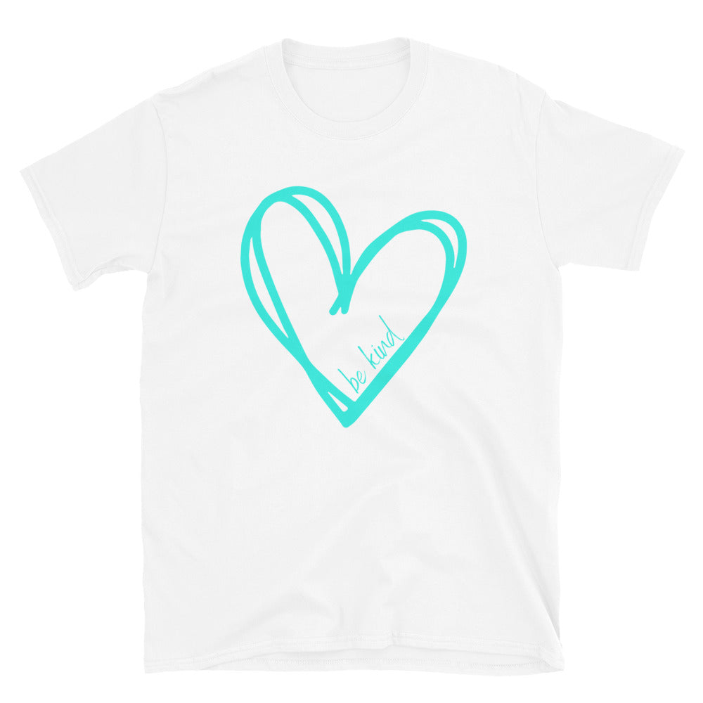 Mint Heart Short-Sleeve Unisex T-Shirt