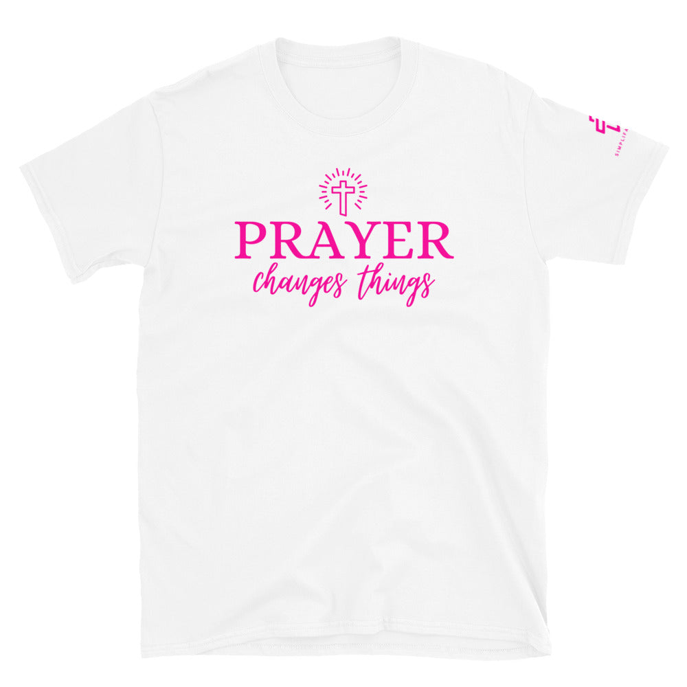 Prayer Changes Short-Sleeve Unisex T-Shirt