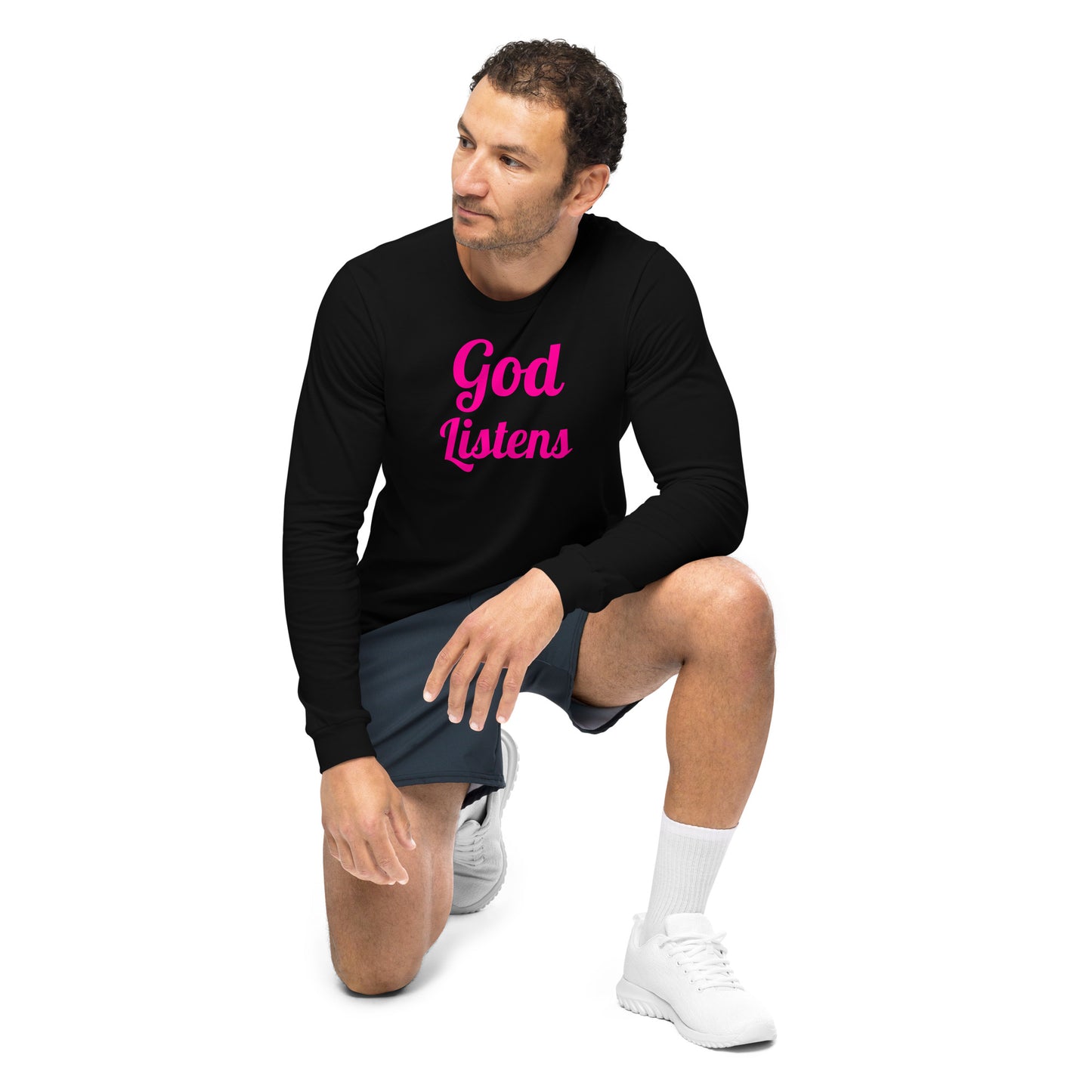 God listens Unisex Long Sleeve Tee