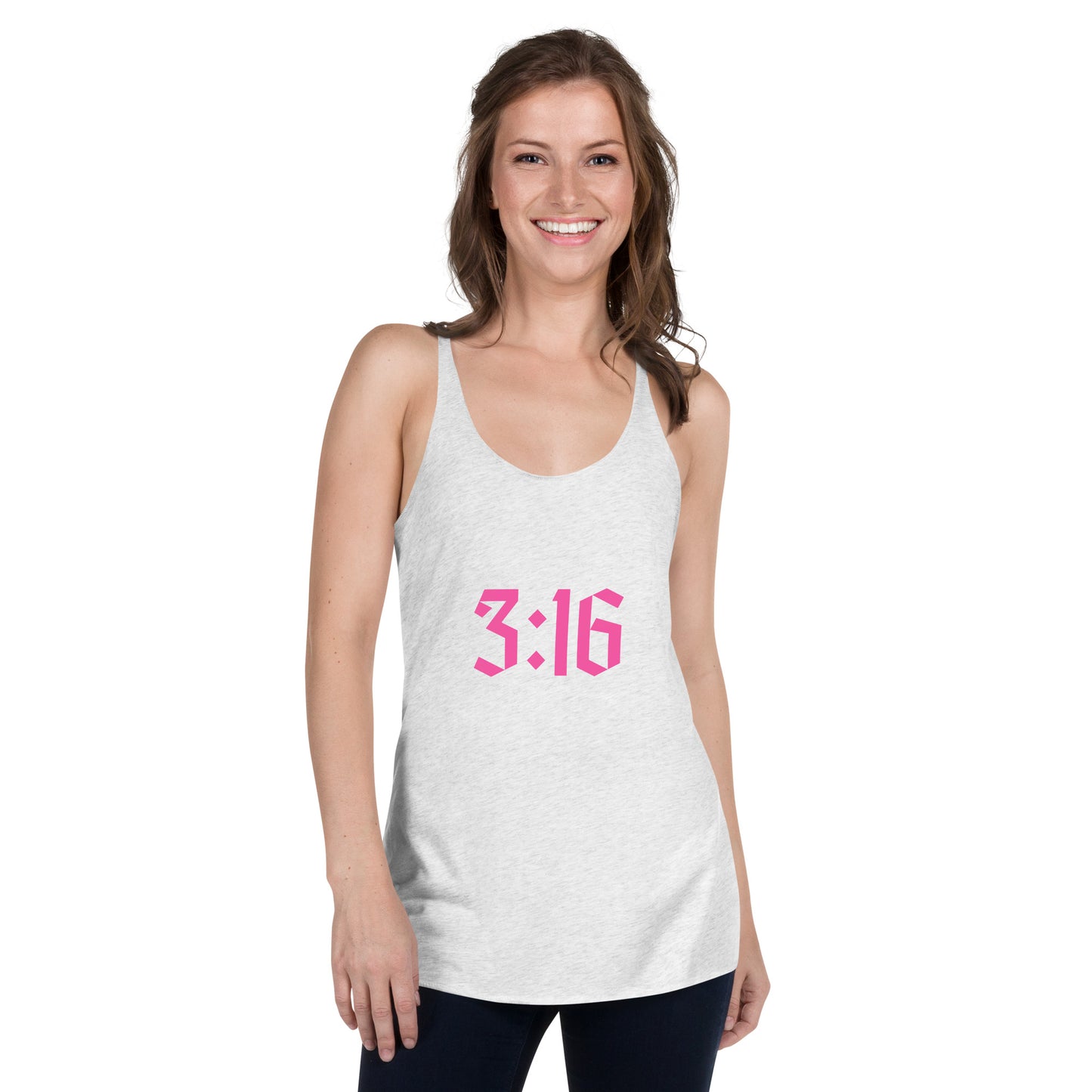 3:16 Women's Racerback Tank