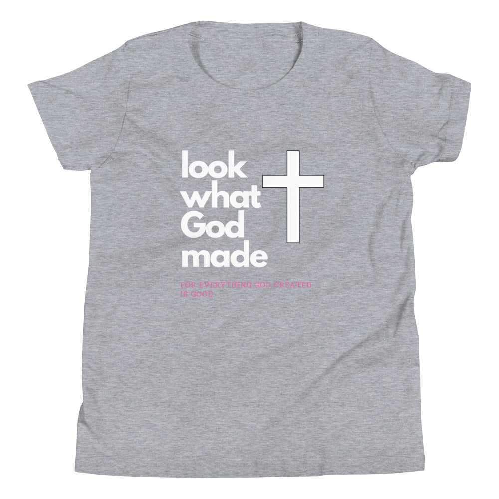 Look what God Made Youth Short Sleeve T-Shirt