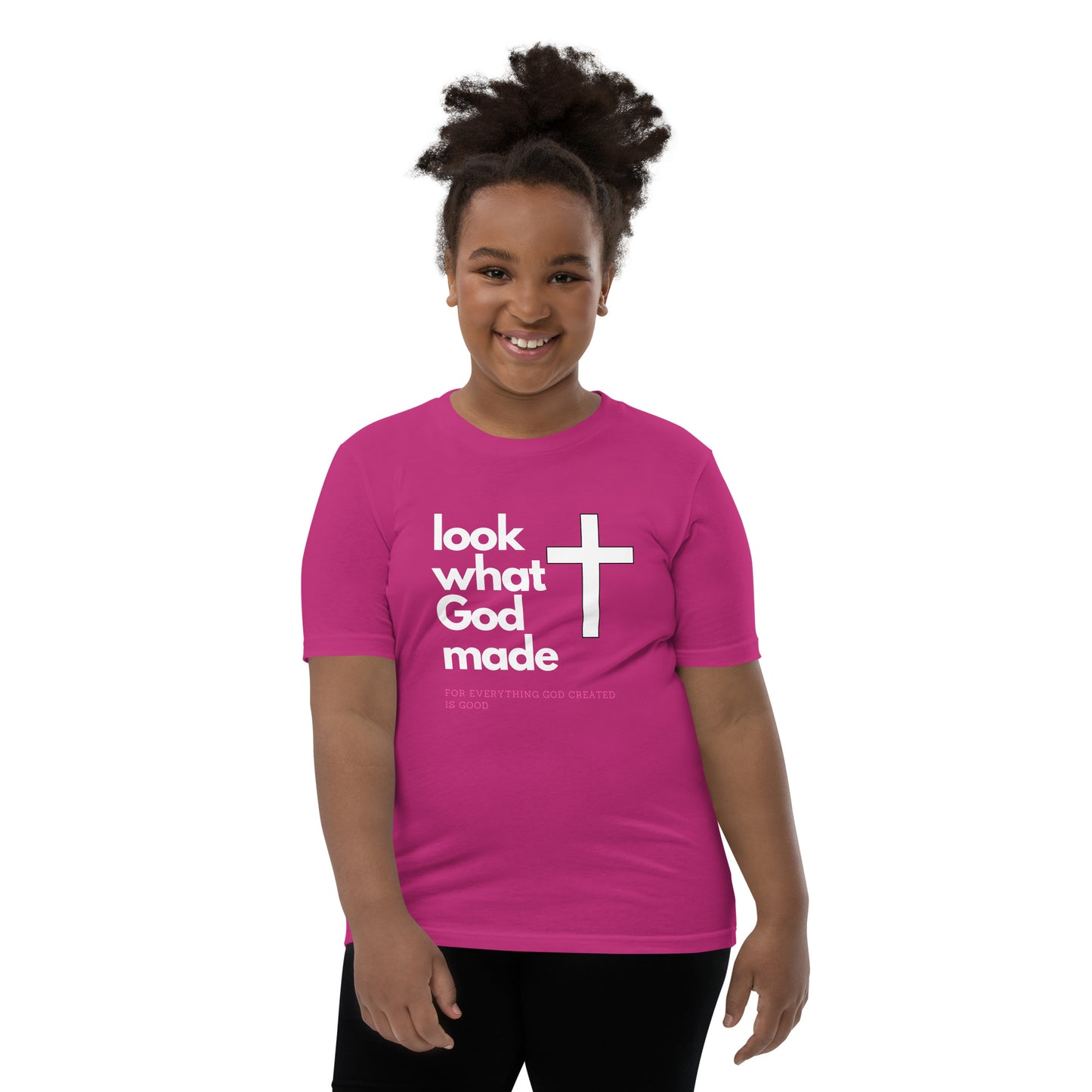 Look what God Made Youth Short Sleeve T-Shirt